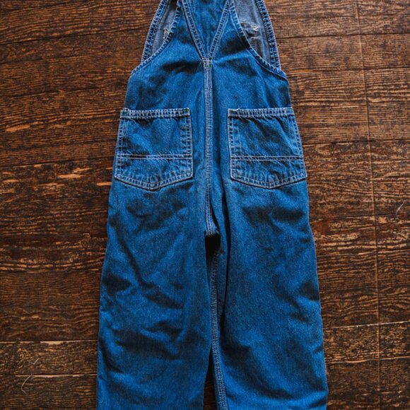 Blue Denim Vintage Overalls: 4T - Picture 5 of 7